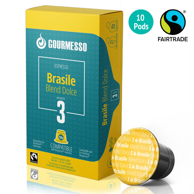 Gourmesso Brasile Blend Dolce - Fairtrade - 10 Pods