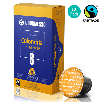 Gourmesso Colombia Pura Forte - Fairtrade - 10 Pods