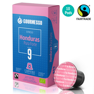 Gourmesso Honduras Pura Forte - Organic/Fairtrade - 10 Pods
