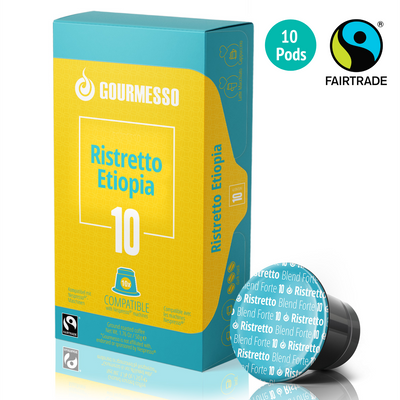 Gourmesso Ristretto Etiopia - Fairtrade - 10 Pods