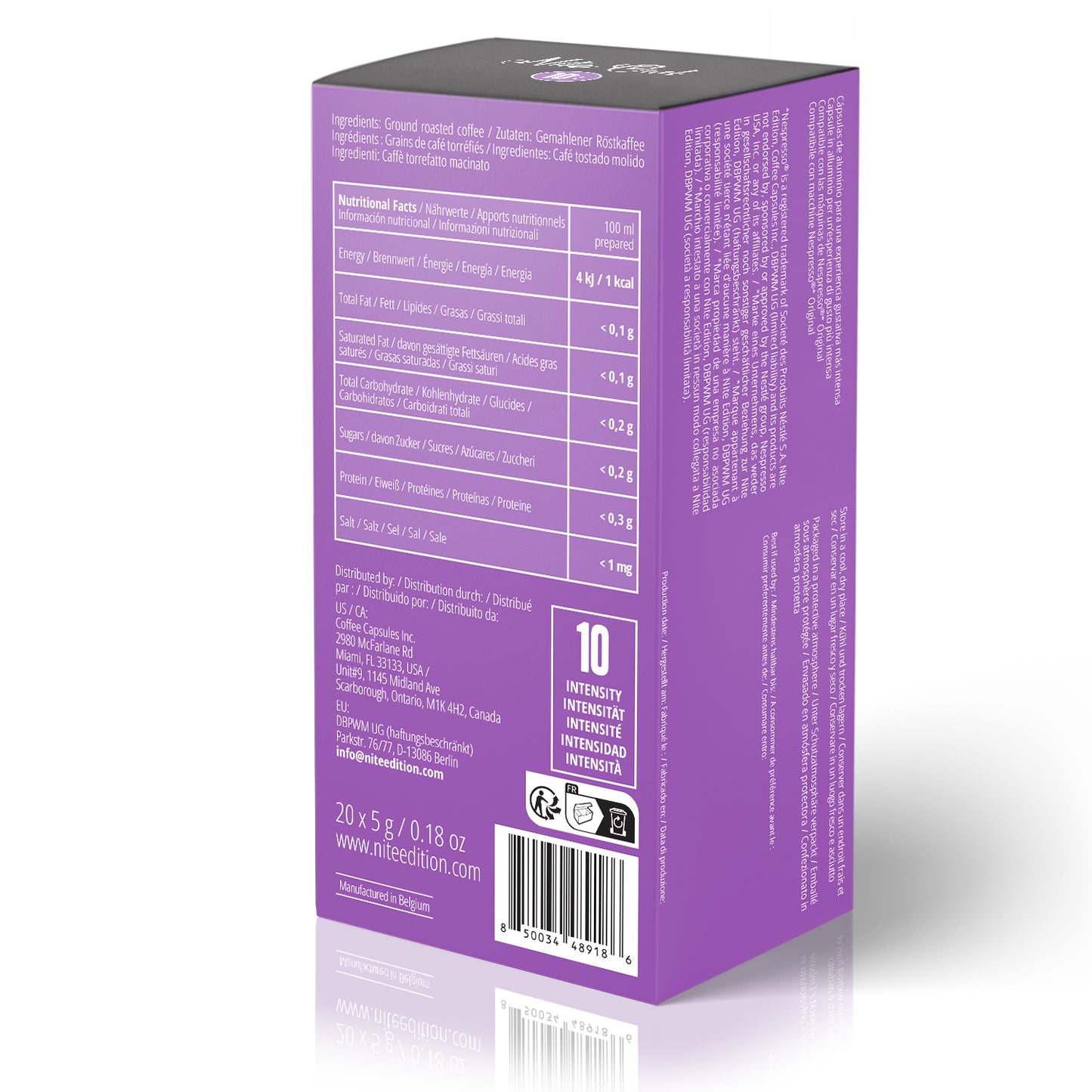 Nite Owl - Ristretto - 20 Pods