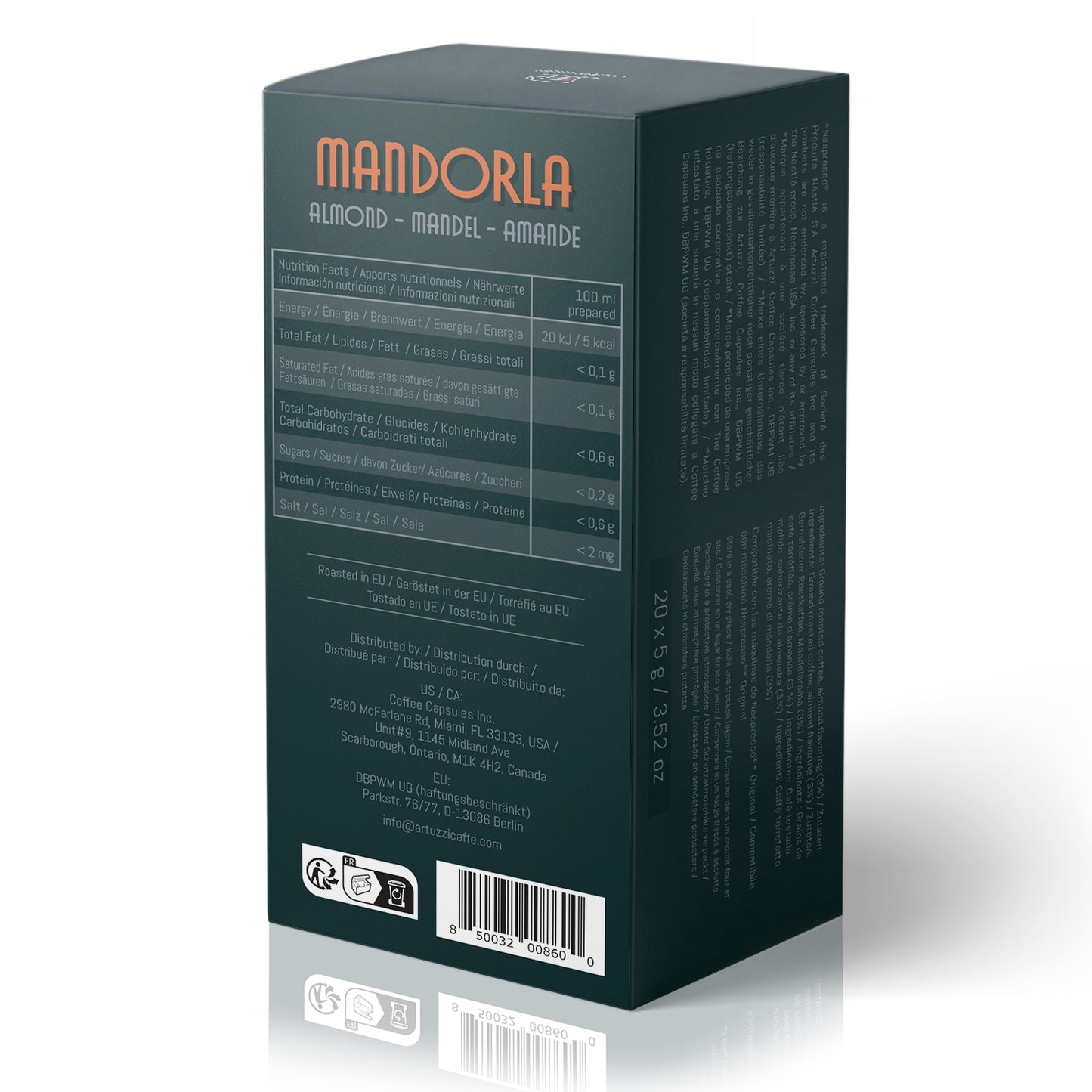 Verona - Almond Espresso - 20 Pods