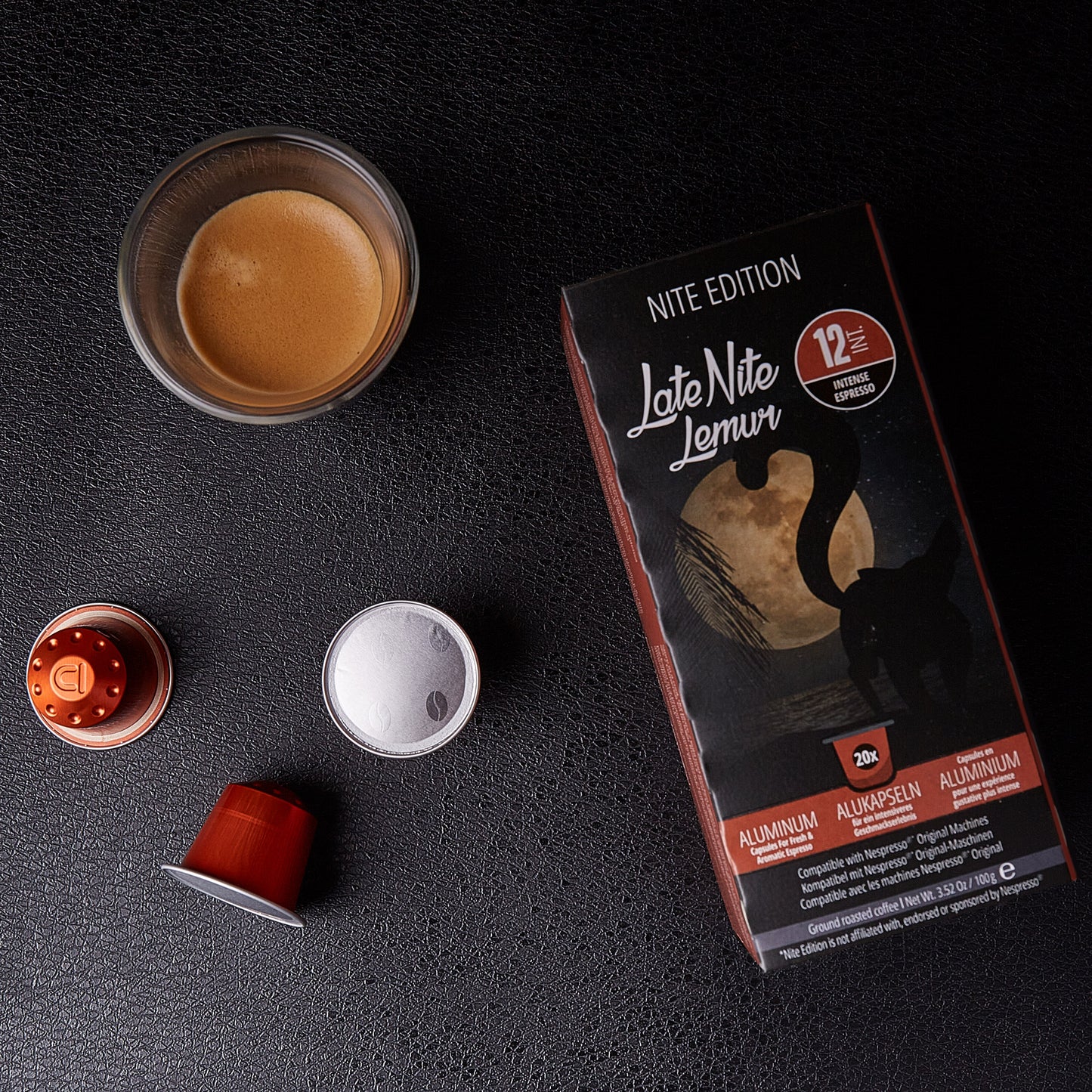 Late Nite Lemur - High Intensity Espresso - 20 Pods