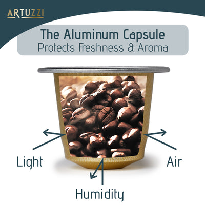 Artuzzi Salo - Decaf Vanilla - 20 Aluminum Pods