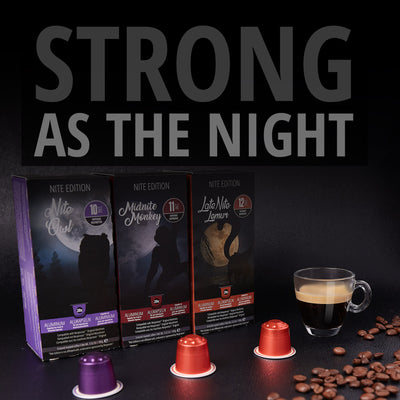 Nite Edition - Nite Owl Ristretto - High Intensity - 20 Aluminum Pods