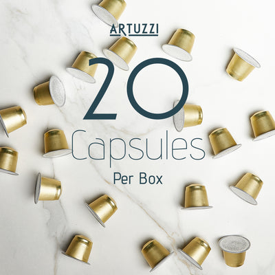 Artuzzi Sanremo - Vanilla - 20 Aluminum Pods