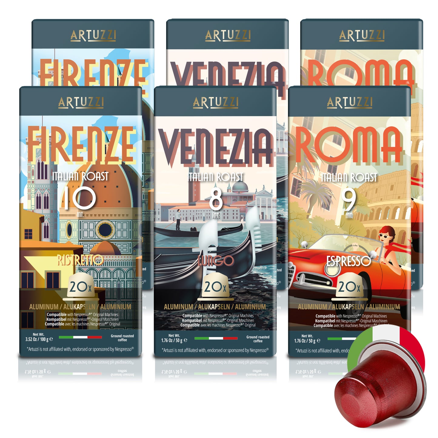 Roma - Espresso - 20 Pods