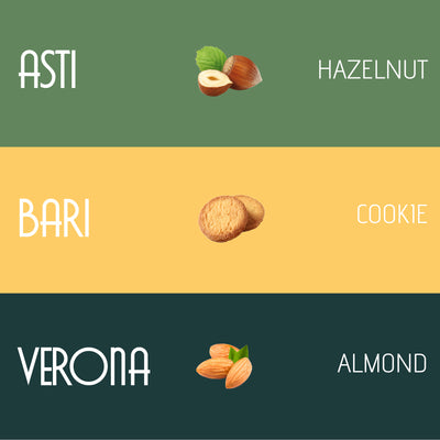 Artuzzi 60ct - Special Flavors Hazelnut, Cookie, Almond